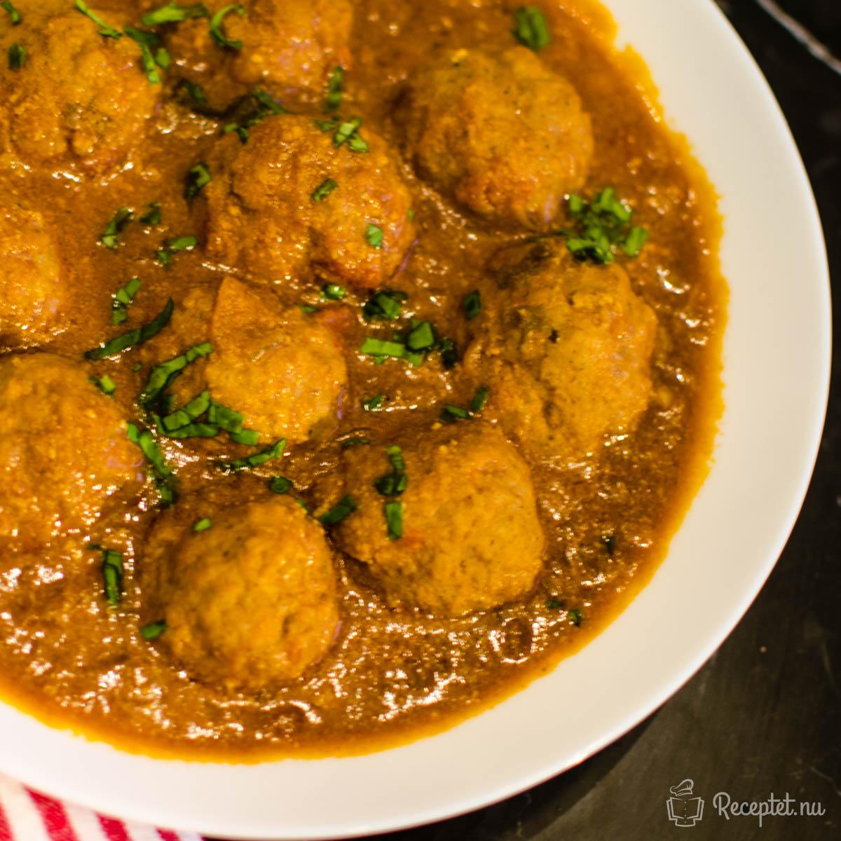 Bild på Pakistanska köttbullar i tomatsås