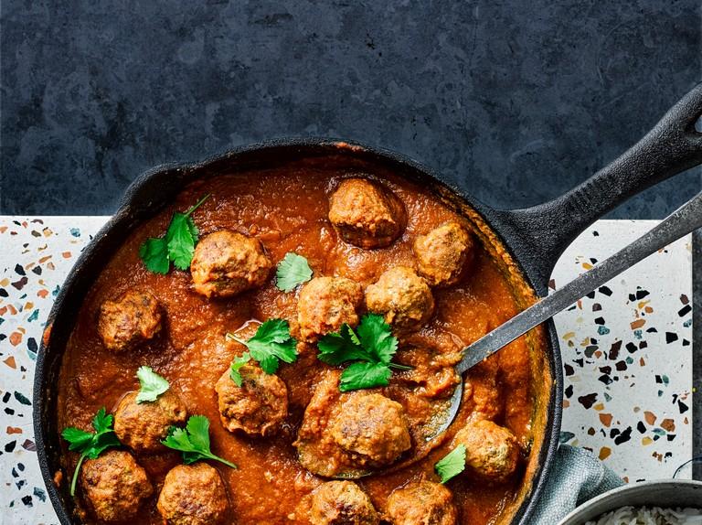 Bild på Pakistanska köttbullar i tomatsås